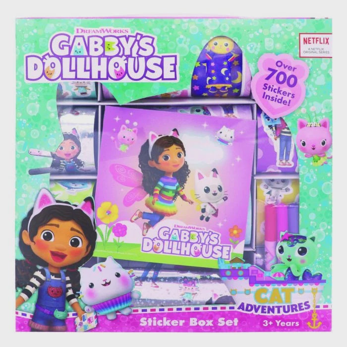 Gabbys Dollhouse Sticker Box Set