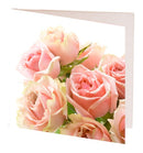 Gift Card Pink Rose Bouquet 7cm