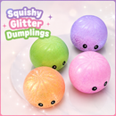 Mystery Dumpling Squishy Emoji Face – Large Size 15cm(03186) - Assorted