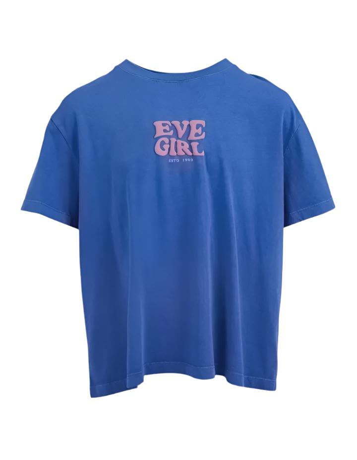 Eve Girl | Aths Tee in Blue 3-7yrs