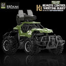 1:12 Remote Control Shooting Buggy Off-Road Vehicle Green