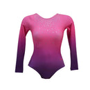GY110-S Child Gymnastics leotard - Garnet Spangle - Asst