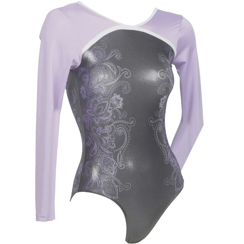 GY814 Adult Leotard - Gunmetal