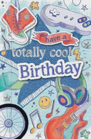 Deluxe Teen Boy Birthday Card