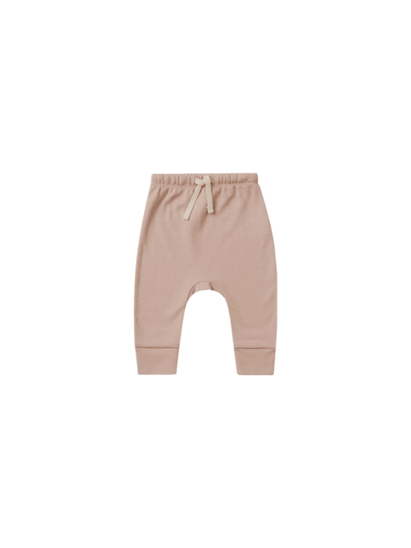 Quincy Mae Drawstring Pant - Blush