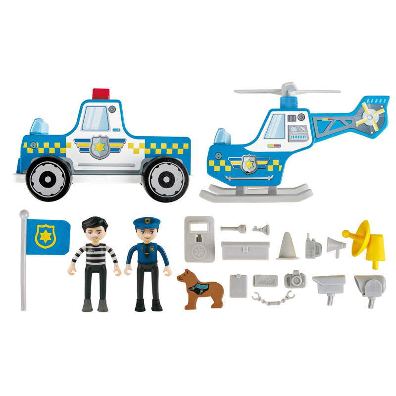 Hape | Metro Police Dept Playset