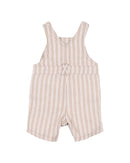 Bébé Baby | Beige Stripe Overalls