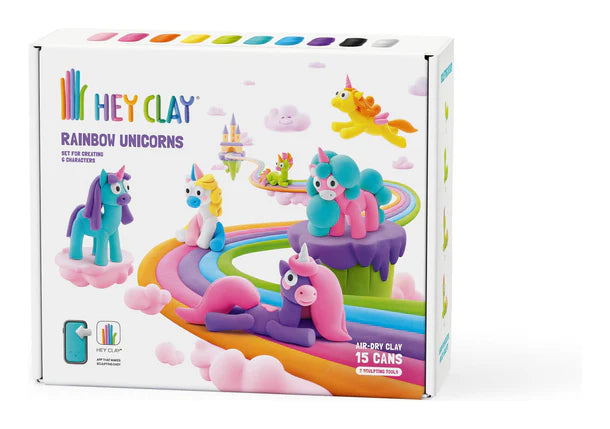 HEY CLAY - Rainbow Unicorns - 15 CANS