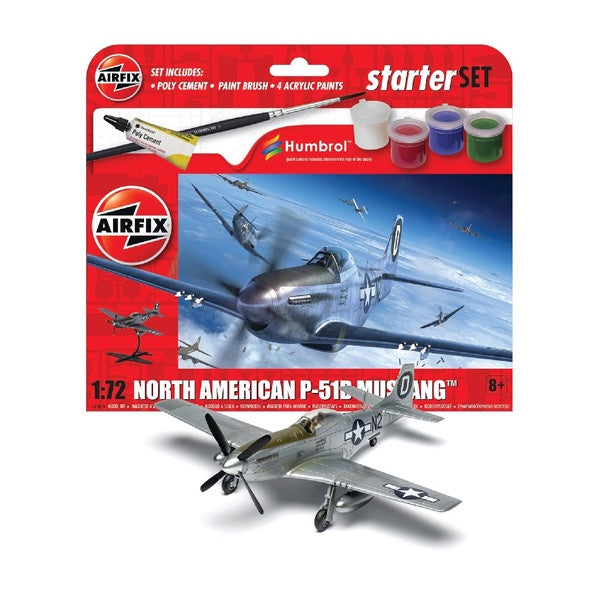 Airfix - North American  P-51D Mustang Starter Set