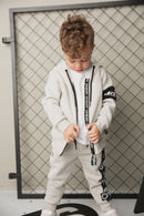 Cracked Soda Havan Zip Hoodie Oat