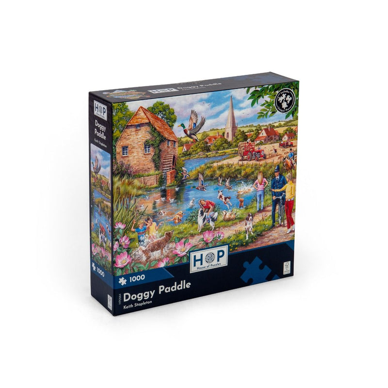 Doggy Paddle - 1000 Piece Puzzle