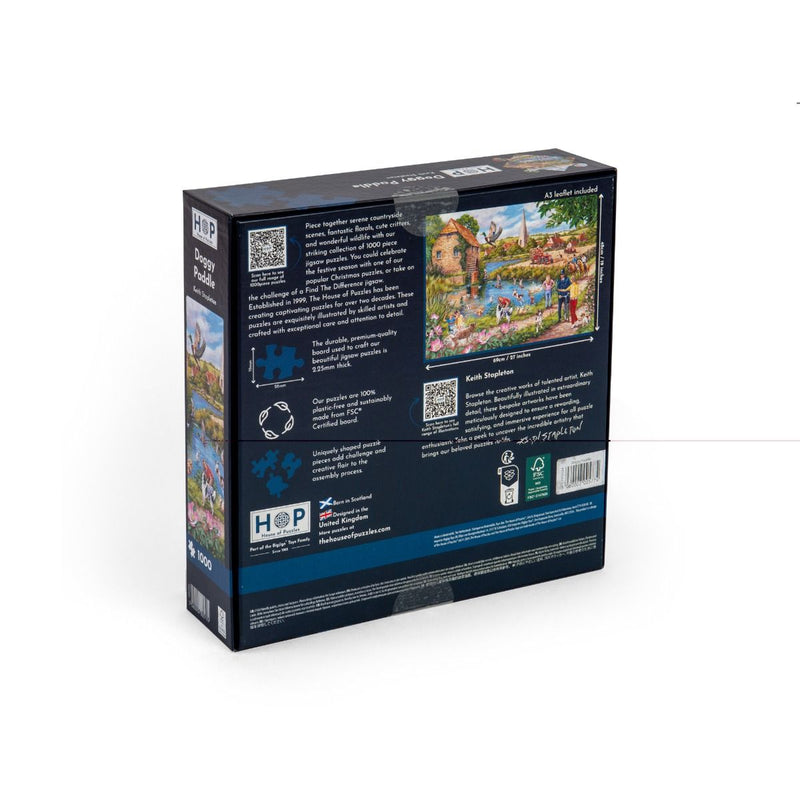Doggy Paddle - 1000 Piece Puzzle
