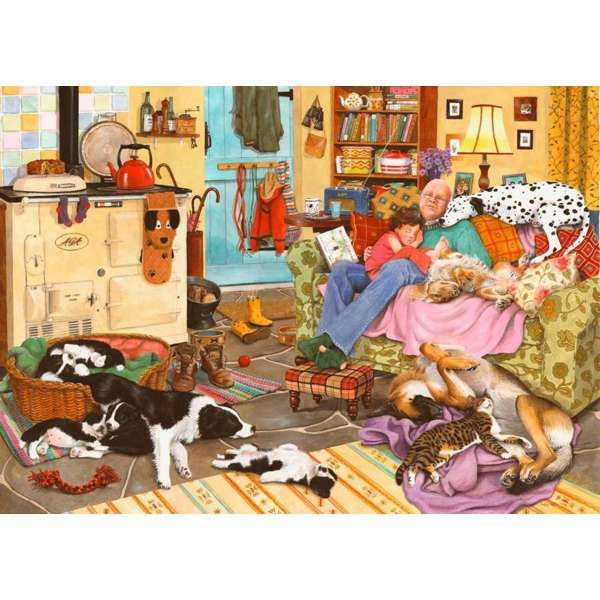 Dog Tired - 1000 Piece Puzzle