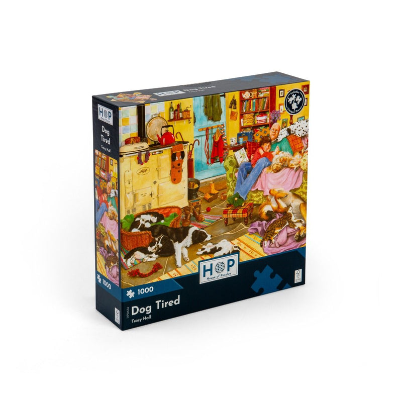 Dog Tired - 1000 Piece Puzzle