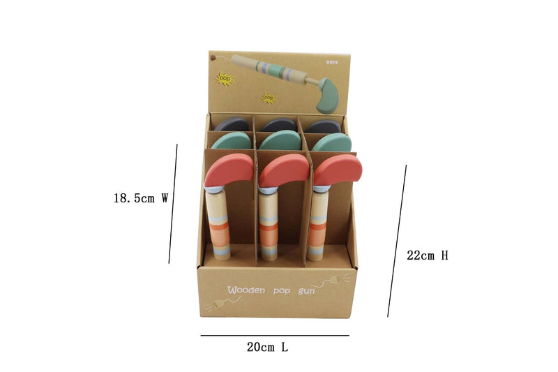 Toyslink | Wooden Pop Gun RRP $12.99