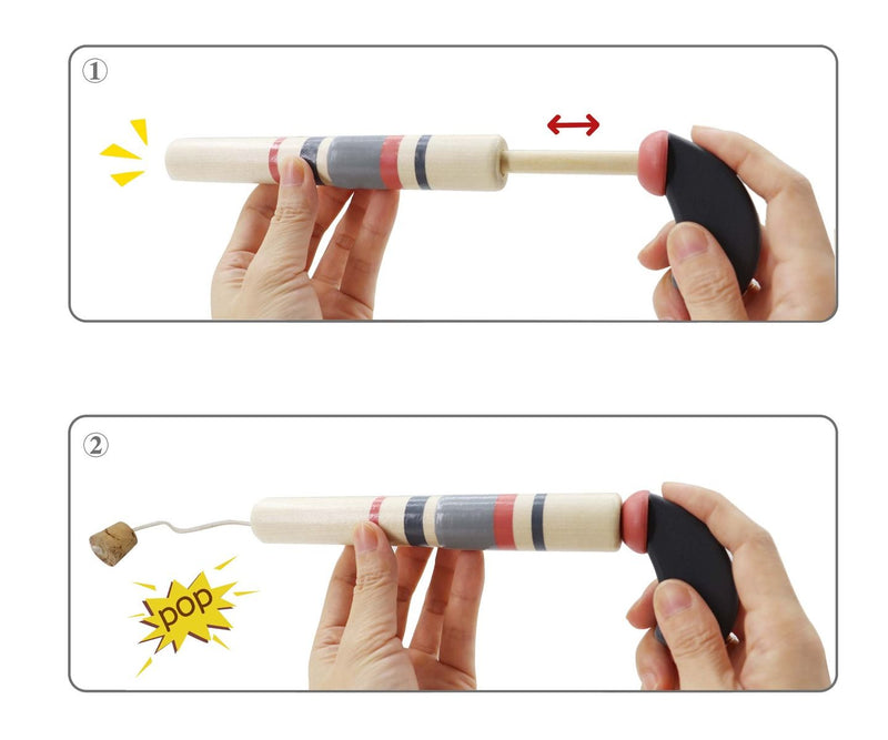 Toyslink | Wooden Pop Gun RRP $12.99