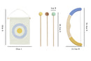 Wooden Bow & Arrow Playset