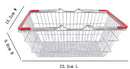 Shopping Basket with Red Handle