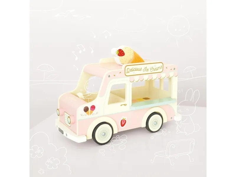 Le Toy Van Dolly Ice Cream Van