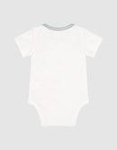 Bébé Baby | Scout Organic Animal Stack Bodysuit - Cloud