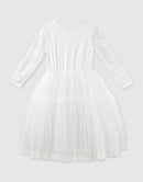 Designer Kidz | Princess Lace L/S Tutu Dress