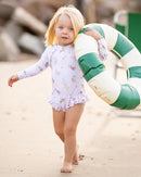 Minihaha | Myra print  LS Sunsuit 3-6 YRS