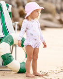 Minihaha | Myra print  LS Sunsuit 3-6 YRS