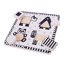 Bigjigs | Animals Black and White Puzzle