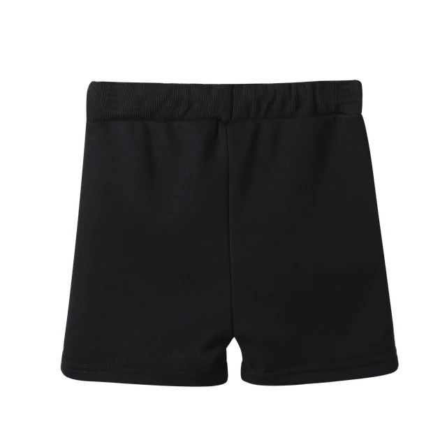 Cracked Soda | Hudson Detailed Shorts - Black