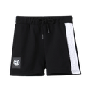 Cracked Soda | Hudson Detailed Shorts - Black