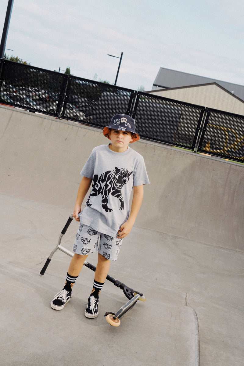 BAND OF BOYS | Grey BOB Tiger Tee