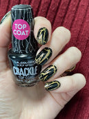 LA Colors Crackle Top Coat Nail Polish