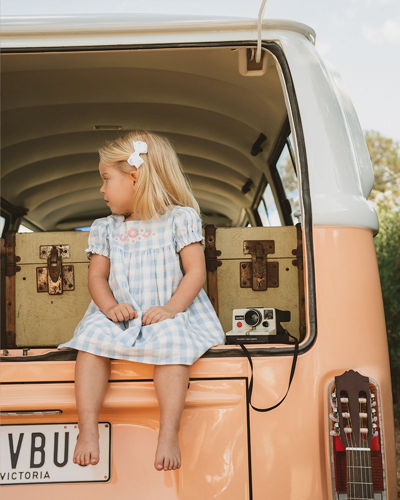 Bébé | Baby Girl Bonnie Check Dress