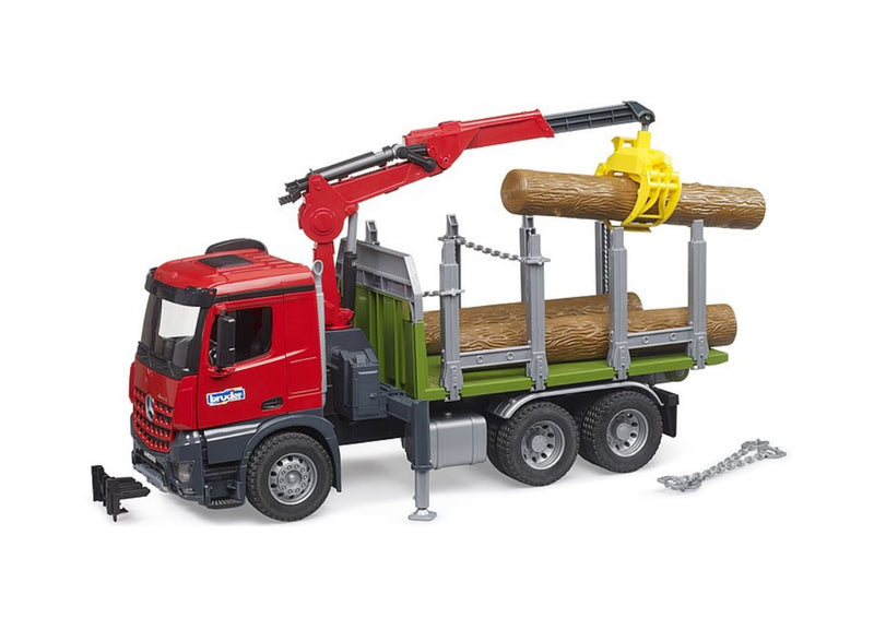 Bruder | MB Arocs Timber Truck w loading crane