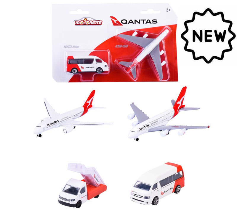Majorette | Qantas Airplane 2pk