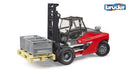 bruder | Linde HT160 Fork Lift with pallet and 3 pallet cages