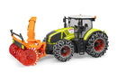 Bruder | Claas Axion 950 w/snowchains and snow blower