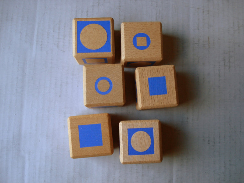 Galt | Toys Shape Matching Cubes  Retro RRP $24.99