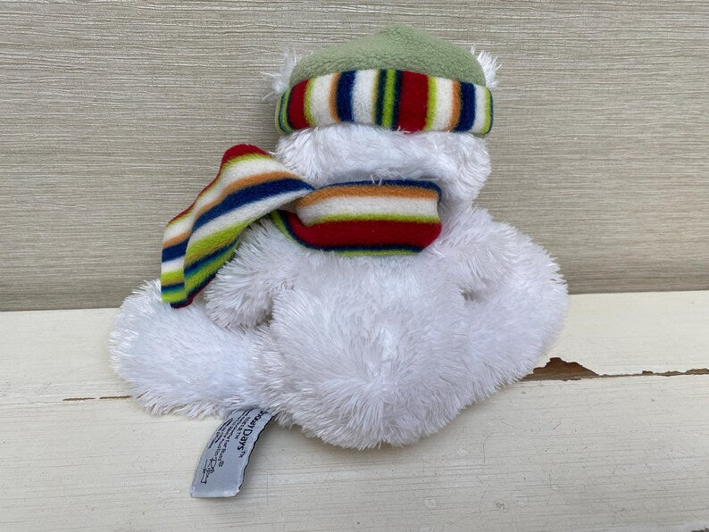 Russ Berrie Snowy Days ‘Nanuk’ Polar Bear Soft Plush Toy 9”