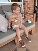 Billycart | ARCHIE tan toddler sneakers