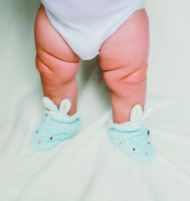 BUNNIES BY THE BAY | Bud Hoppy Feet Slippers (boxed)