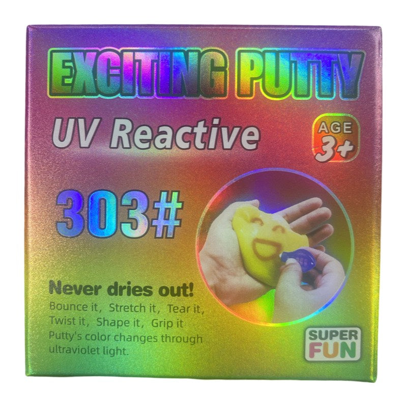 Liquid Glass Exciting Putty - UV Reactive