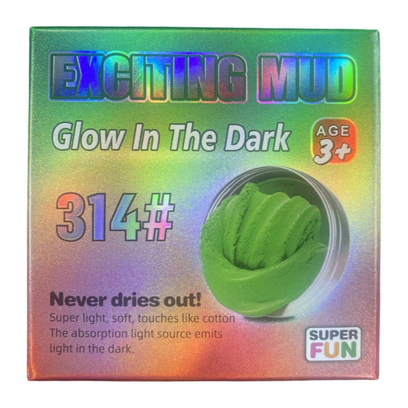 Exciting Mud - Glow in the Dark