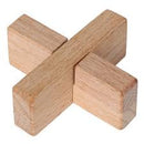 Mini Wooden 2pce Cross Puzzle