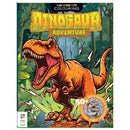 Kaleidoscope Sticker Colouring Dinosaur