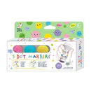 Haku Yoka - Dot Markers 5 piece Pastel