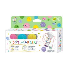 Haku Yoka - Dot Markers 5 piece Pastel