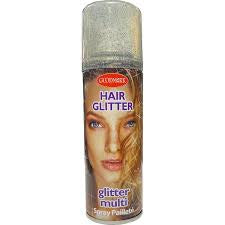 Multi Glitter Hair spray