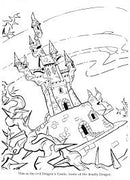 Dragons Lair Colouring