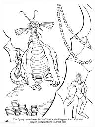 Dragons Lair Colouring